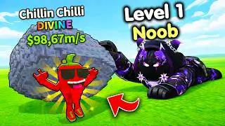 Starting Over as NOOB with OP SECRET in Flip Rocks For Brainrot! (Roblox)