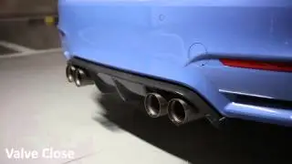 [KETOSI] BMW M4 M Performance Exhaust Sound with BMS Can Flat Module