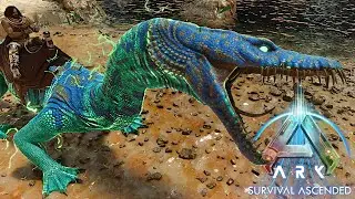 Moro's NOTHOSAURUS Taming | ARK: Ascended