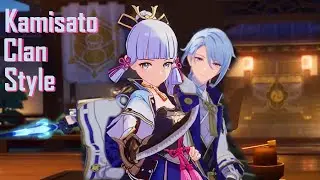 Ayaka Ayato Spiral Abyss 2.6 - Kamisato Clan Style