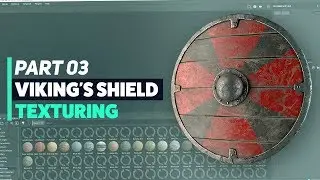Viking Shield: Part 3 - Texturing in Substance Painter