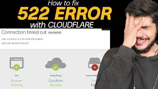 🚀 How to Fix Error 522 Connection Timed Out | Cloudflare Error 522 Solution (2025)