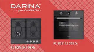 Газовая варочная панель PL BGM341 08 Gr, духовой шкаф PL BDE112 708 Gr