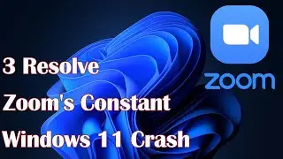 Zoom's Constant Windows 11 Crash -3 Resolve