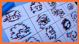 [FNF drawing👀]  Glitch Effect  Friday Night Funkin' icon