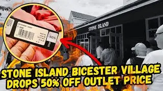 😮😮 STONE ISLAND OUTLET BICESTER DROPS 50% OFF THE OUTLET PRICE !!!