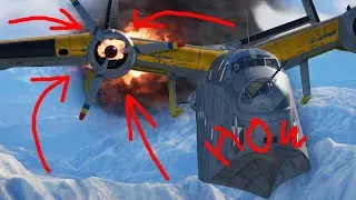 Longest burning engine you ever saw in War Thunder
