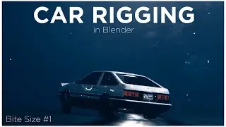 EASY Car Rig in Blender! | Bite Size#1