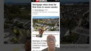 Finally, interest rates drop the week of Nov 3rd. Does it really matter? #mortgageloanofficer