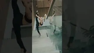 little girl stretching# enjoy video #😘 short