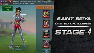 Lords Mobile: Saint Seiya  Limited Challenge Stage 4 | Cosmo Unleashed