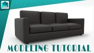 MAYA Modeling Tutorial l Sofa Modeling in MAYA