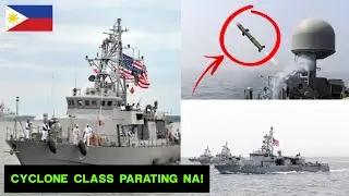 Dalawang Cyclone Class Patrol Vessels parating na sa Pilipinas! Tatlo na ang Cyclone Class!