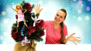 Новогодние игрушки для Барби своими руками - Новогоднее видео