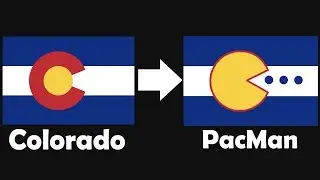 Random Flag #44 Colorado → PacMan