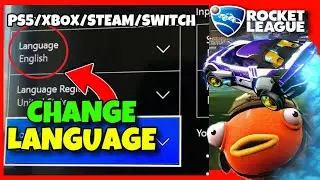 How to CHANGE LANGUAGE in Rocket League EASILY ✅ 2024 GUIDE - LANGUAGE Settings (PS,XBOX,EPIC,STEAM)
