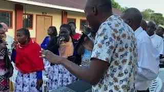 Practice after Sunday service MFALME WA AMANI BWANA
