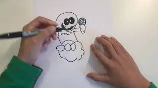 How To Draw Skid and Pump | Friday Night Funkin’