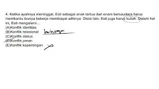 Prediksi TERBARU TKA Soshum Sosiologi UTBK SBMPTN 2022 Part 1 1