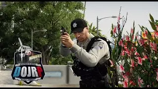 DOJCops -  Car Jacker Shoots At Police
