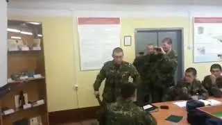 Курсанты отжигают