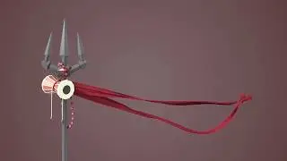 Low Poly | Shiva's Trident