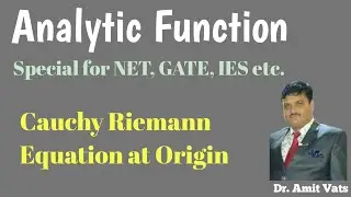 L-32.2 Analytic Function at Origin