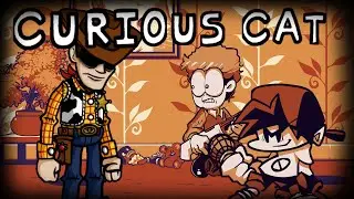 FNF Curious Cat v2 but Woody Exe and Boyfriend sings it (Cover) [Vs Gorefield V2]