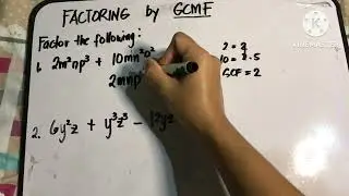 FACTORING BY GREATEST COMMON MONOMIAL FACTOR| Tagalog | Easy Tutorial #grade8math