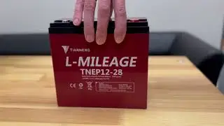 Аккумулятор L-Mileage 12V28AH AGM (VRLA) +10% мощности