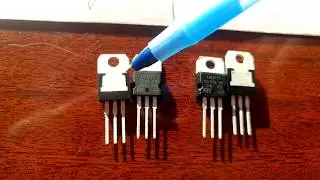 LM317. Внешние отличия оригинального стабилизатора микросхемы  ЛМ317  от китайской подделки.