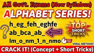 alphanumeric reasoning|alphanumeric reasoning tricks|Alphanumeric Series Reasoning Tricks|