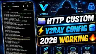 HTTP Custom (V2Ray) Config File | Step-by-Step Beginner Guide | 2026 Working