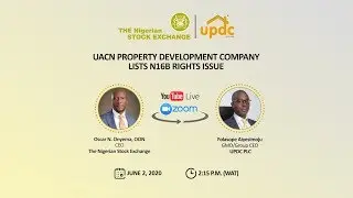 Listing of UPDC N16B Rights Issue