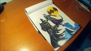Speed Drawing: Batman&Joker