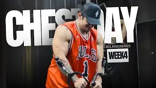 WEEK 4 BULK SERIES | GAINED WEIGHT + CHEST WORKOUT