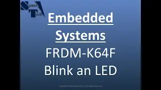 FRDM K64F - blinking an LED using 