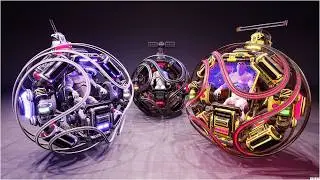SciFi Teleport Bike (#UE4, #UE5)