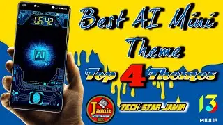 Minimal Top 4 Miui Theme || Best AI Theme || Cool Wallpaper || AI Lock Screen ||