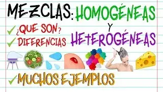 ⚗️HOMOGENEOUS AND HETEROGENEOUS MIXTURES🚰 [Easy and Fast] | CHEMISTRY |