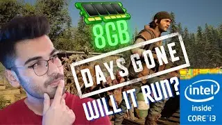 Days Gone | i3 5005u + HD 5500 + 8GB Ram | Low End FPS test