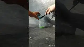 how to make blue fire with household chemicals