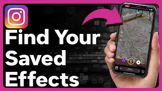 How To Find & Save Effects On Instagram  ( in Hindi )