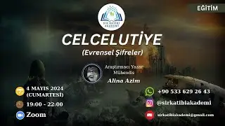 YENİ CELCELUTİYE EĞİTİMİ 4 MAYIS'TA