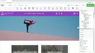 MDWX website builder - 17 MainToolbar-PageStructure