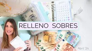 💰Cómo ahorrar dinero con el sistema de sobres 💸 Rellenado de sobres de abril
