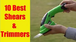 10 Best Electric Grass Shears 2021 / Best Cordless Electric Grass Trimmer And Edger 2021