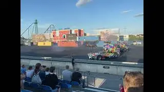 Police drifting in poland energylandia extream