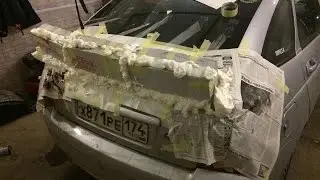 Priora BRZ #4. Custom'ный JDM Спойлер на Приору! Часть 1