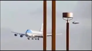 Air Force One Escorted by TR3B   2016
